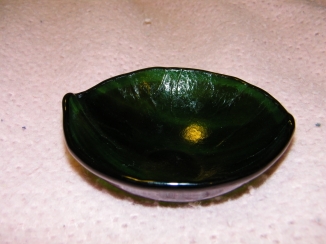 Item 27.  Green Recycled Art Glass Bowl